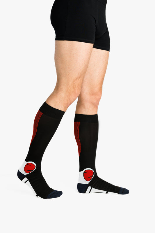 Chaussettes de contention spécial chaussures de sécurité