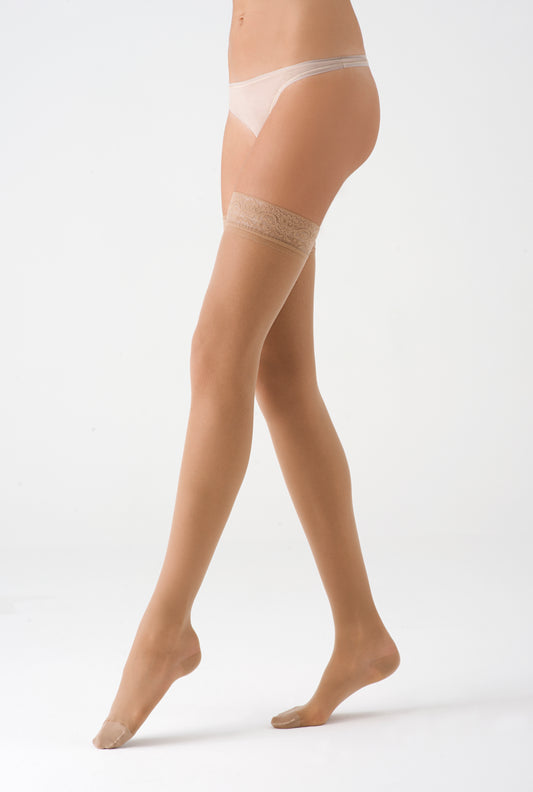 Bas de contention Dynaven Transparent beige clair