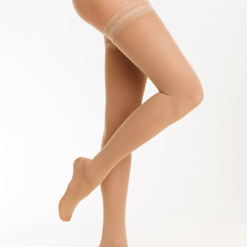 Bas de contention Dynaven Semi-Opaque beige