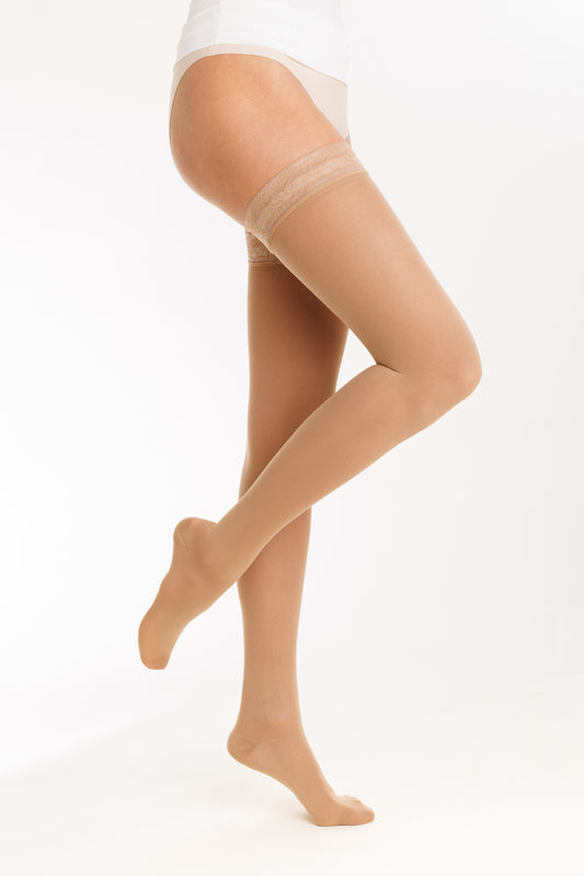 Bas de contention Dynaven Semi-Opaque beige