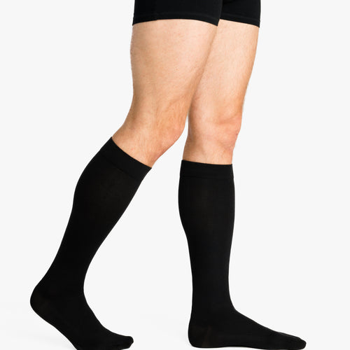 Chaussettes de contention Coton noir