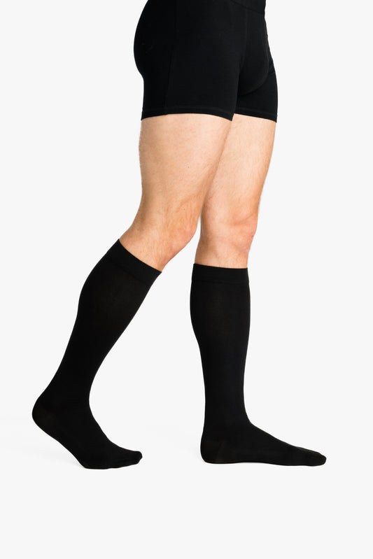 Chaussettes de contention Coton noir