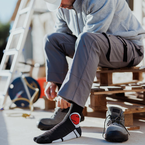 Chaussettes de contention spécial chaussures de sécurité