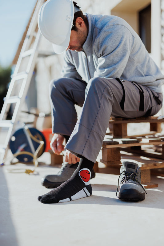 Chaussettes de contention spécial chaussures de sécurité