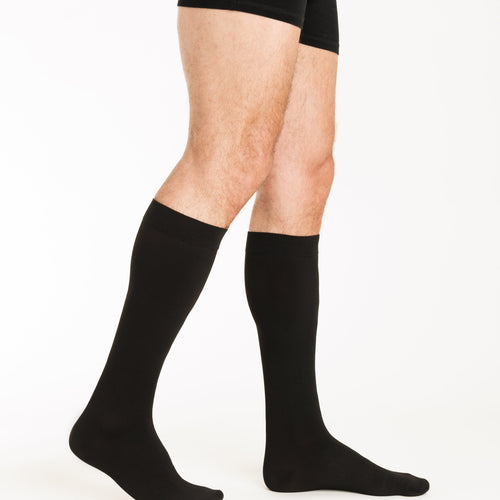 Chaussettes de contention Dynaven Fin noir