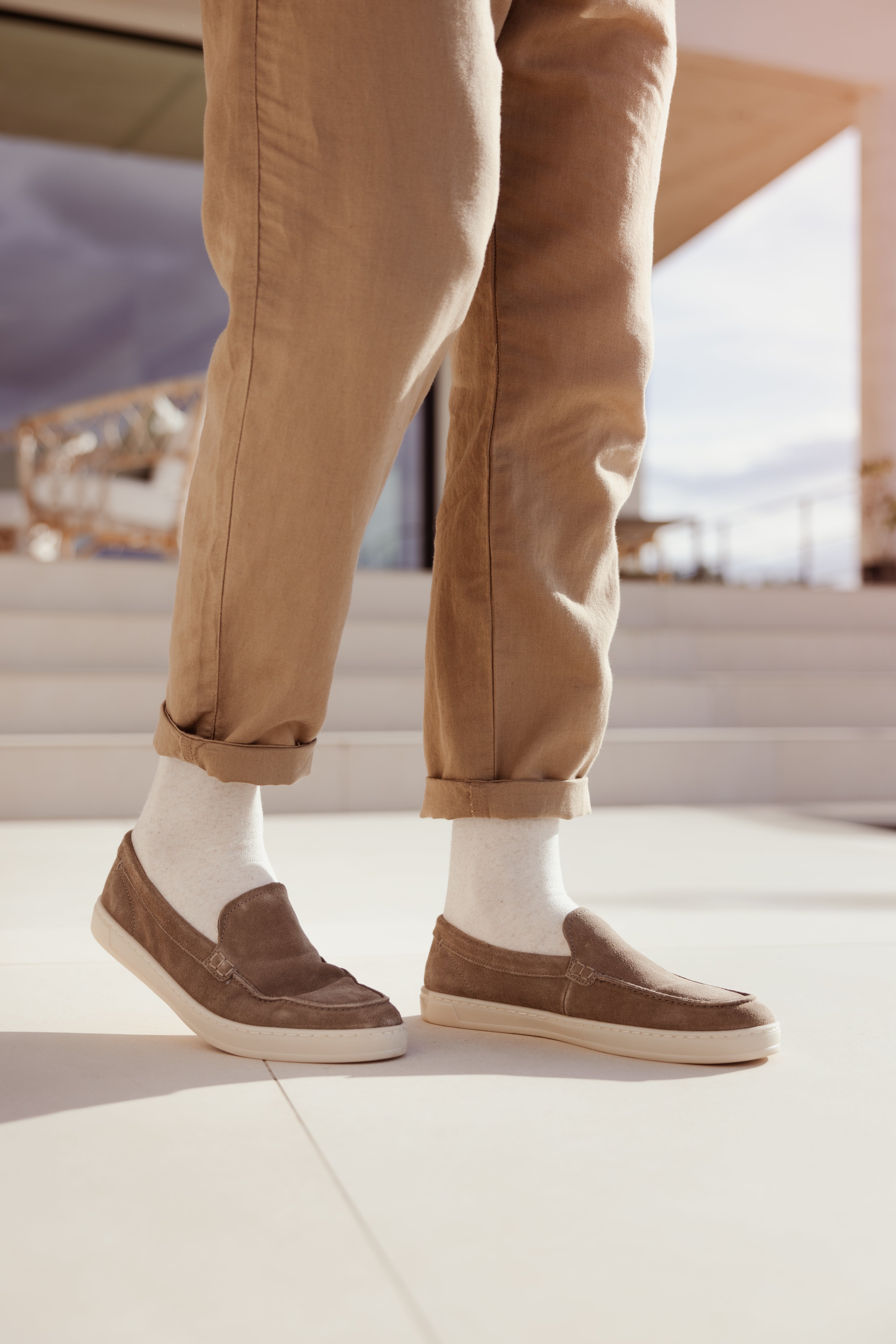 Chaussettes de contention Confort Fraîcheur écru
