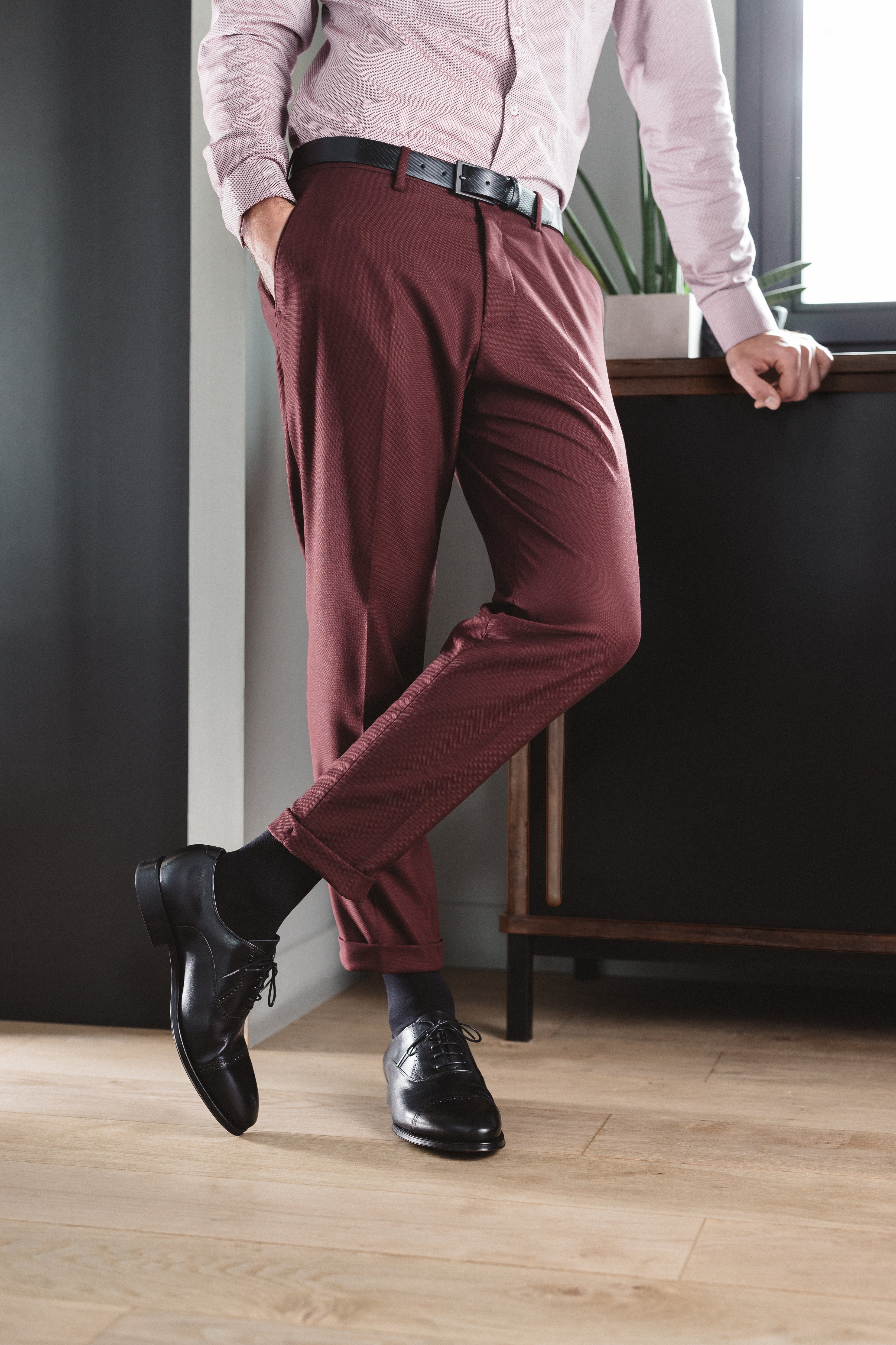 Bas de contention Microfibre noir