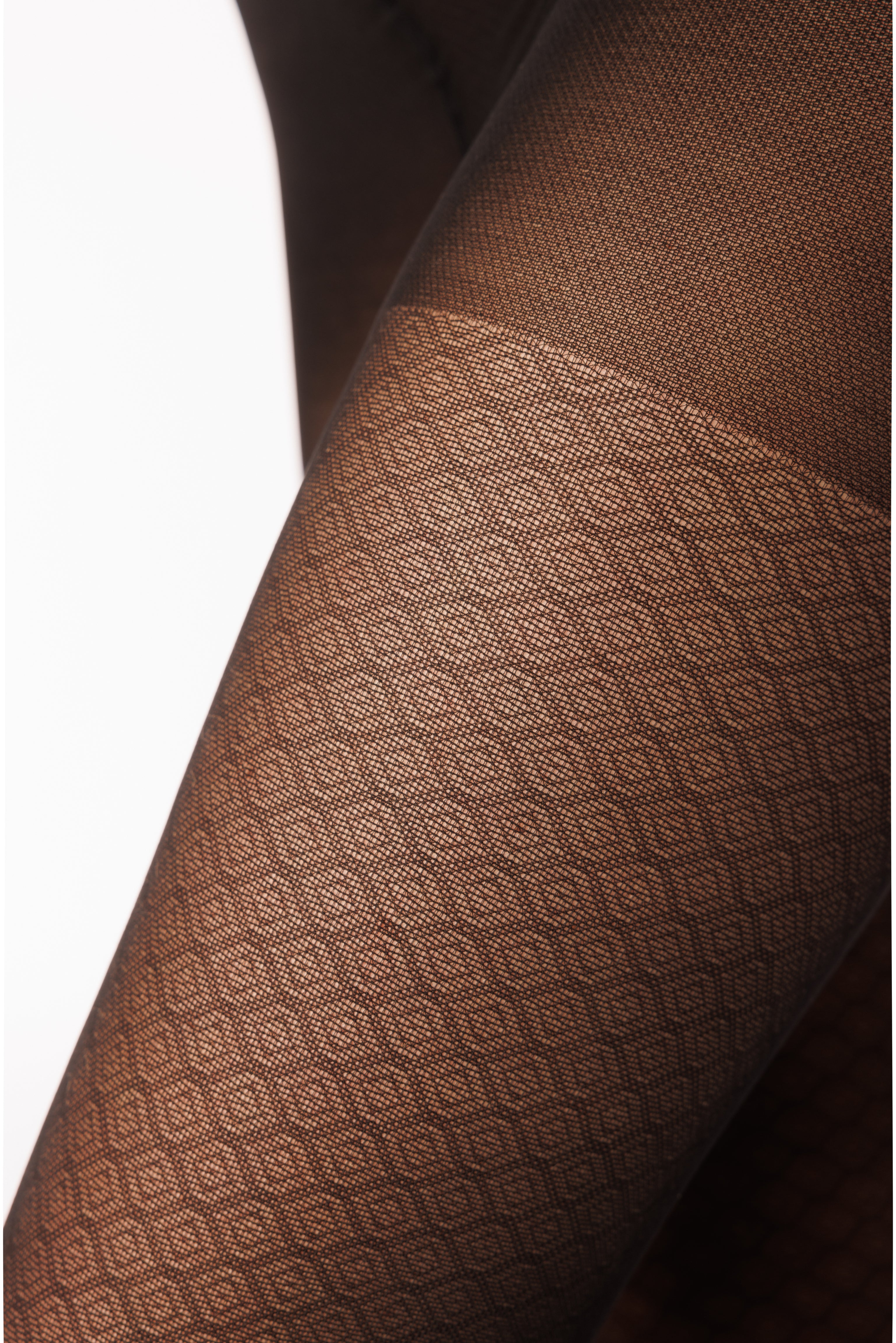Collant de contention Motifs Mosaïque noir