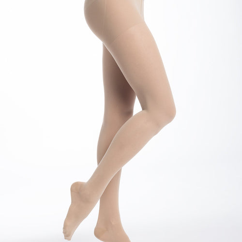 Collant de contention transparent beige 110